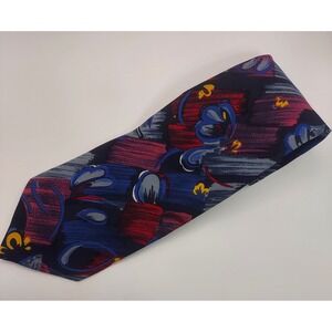 Syd Jerome‎ Chicago Silk Necktie Floral Brushstroke Design Mens